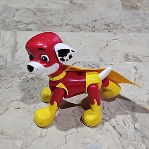 Nickelodeon Spin Masters Superhero Paw Patrol Marshall Figures‎ With Cape
